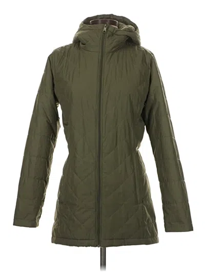 Pre-owned Columbia Coat In Green
