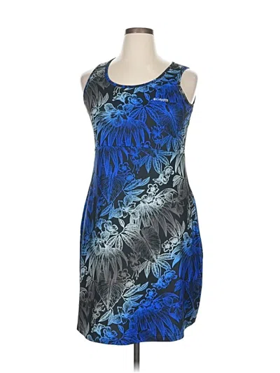 Pre-owned Columbia Cocktail Dress In Blue