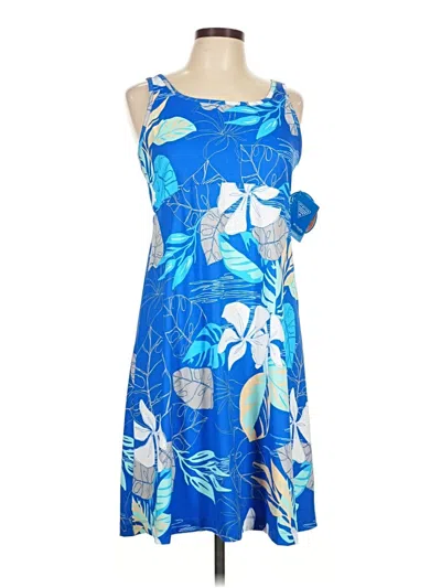 Pre-owned Columbia Cocktail Dress In Blue