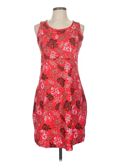 Pre-owned Columbia Cocktail Dress In Red