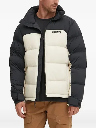 Columbia Color-block Puffer Jacket In Black