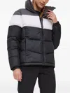 Columbia Colour-block Puffer Jacket In Black