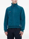 Columbia Colour-blocked Zip-up Jacket In Blue