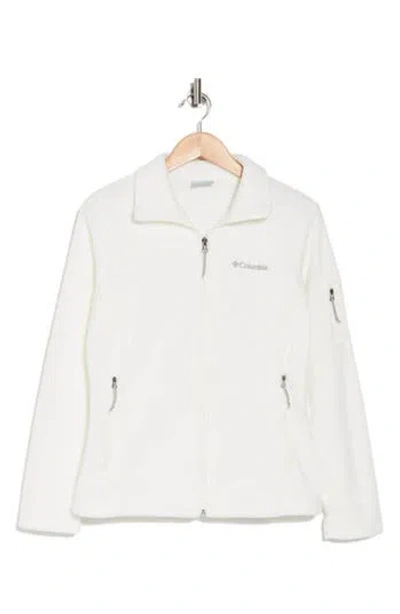Columbia Cool Intervention Microfleece Jacket In Sea Salt
