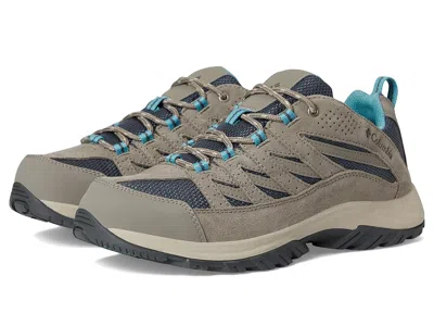 Columbia Crestwood 1781142-055 Womens Graphite Kettle Hiking Shoes Rhs7930 In Gray