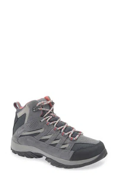 Columbia Crestwood Hiking Shoe In Gray