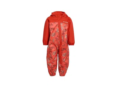 Columbia Critter Jitters Iii Rain Suit (infant) Kid's Clothing Zing Buggin/super Sonic : 3-6 Months, Fleece/p In Animal Print