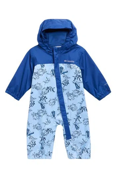 Columbia Babies'  Critter Jitters Iii Waterproof Rain Suit In Multi