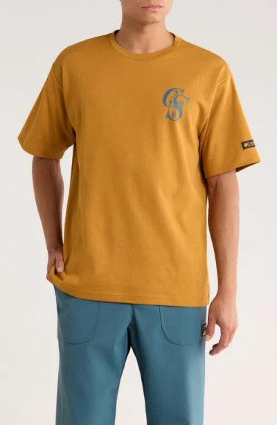 Columbia Csc Heritage Graphic T-shirt In Orange