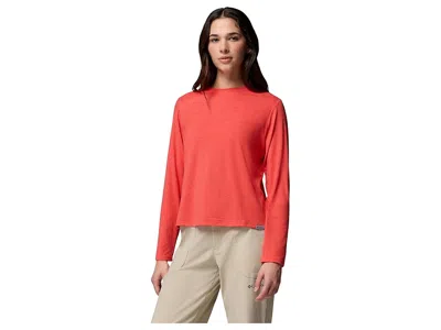 Columbia Csc Soft Stretch Long Sleeve T-shirts In Red