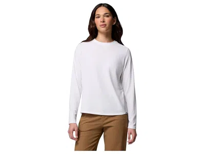 Columbia Csc Soft Stretch Long Sleeve T-shirts In White