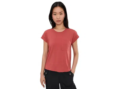 Columbia Daniela Falls Short Sleeve In Red
