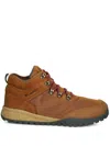 Columbia Lace-up Suede-leather Hiking Boots In Brown