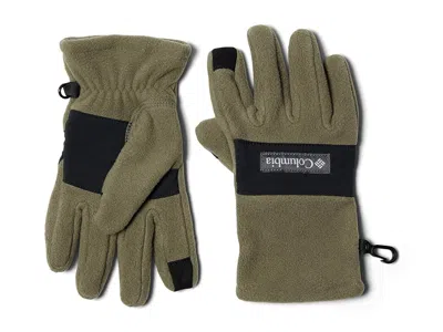 Columbia Fast Trektm Iii Gloves (little Kid/big Kid) Extreme Cold Weather Gloves Stone Green: Lg