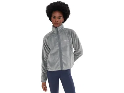 Columbia Fire Side Reignited Sherpa Full Zip Women's Jacket Sedona Sage/plush: Sm In Gray