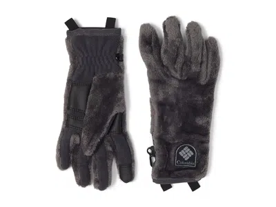 Columbia Fire Sidetm Sherpa Gloves Ski Gloves Shark 1: Sm (7-7.5") In Black