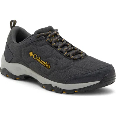 Columbia Firecam Remesh Shoe In Dark Grey/ Golden Yellow