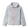 Columbia Fireside Little & Big Kid Girls Fleece Lightweight Jacket In Gray