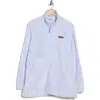 Columbia Fireside Textured Fleece Quarter Zip Pullover In Snowdrift