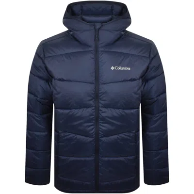 Columbia Five Mile Butte Ii Puffer Jacket Navy In Blue