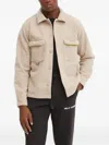 Columbia Flap-pockets Shirt Jacket In Neutral