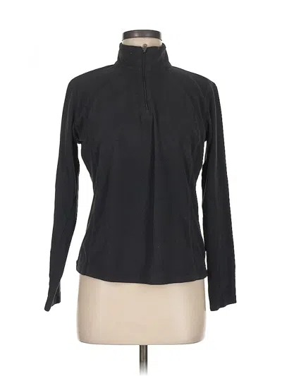 Pre-owned Columbia Fleece Jacket In Black