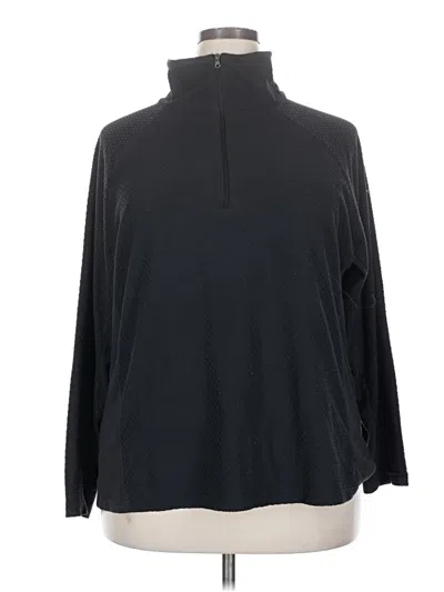 Pre-owned Columbia Fleece Jacket In Black