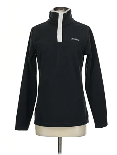 Pre-owned Columbia Fleece Jacket In Black