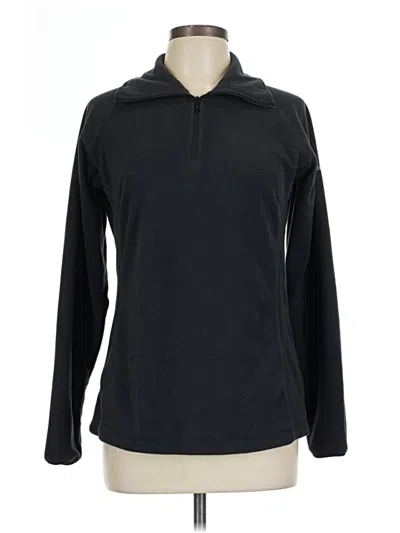 Pre-owned Columbia Fleece Jacket In Black