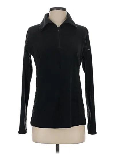 Pre-owned Columbia Fleece Jacket In Black