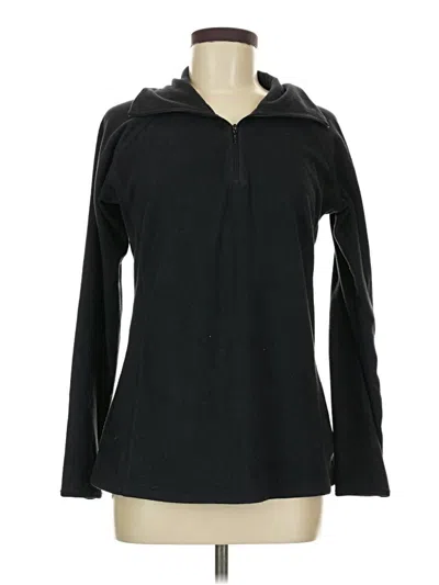 Pre-owned Columbia Fleece Jacket In Black