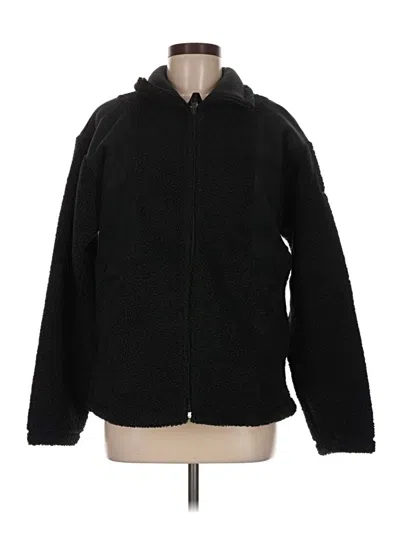 Columbia Fleece Jacket In Black