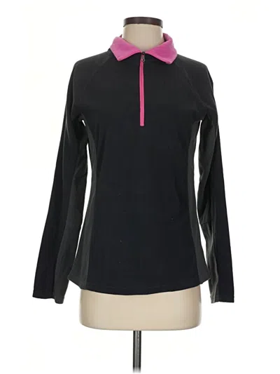 Pre-owned Columbia Fleece Jacket In Black