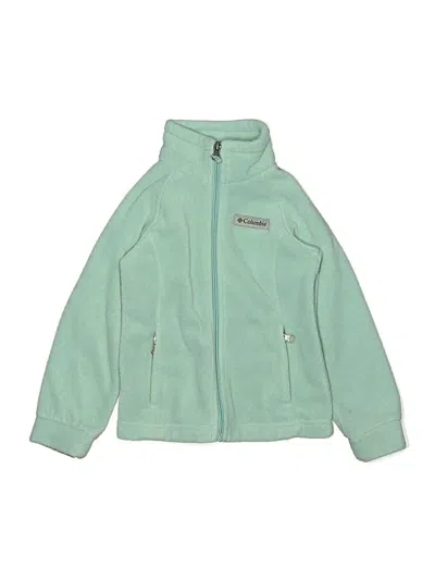 Pre-owned Columbia Kids' Fleece Jacket In Blue