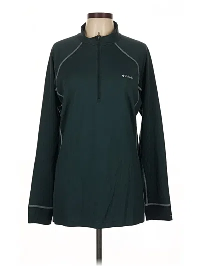 Pre-owned Columbia Fleece Jacket In Blue