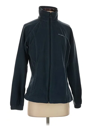 Pre-owned Columbia Fleece Jacket In Blue