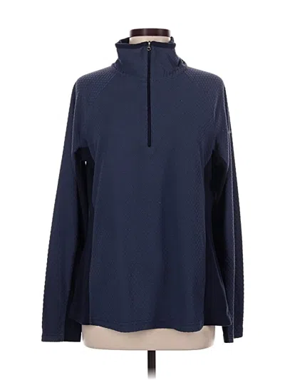 Pre-owned Columbia Fleece Jacket In Blue