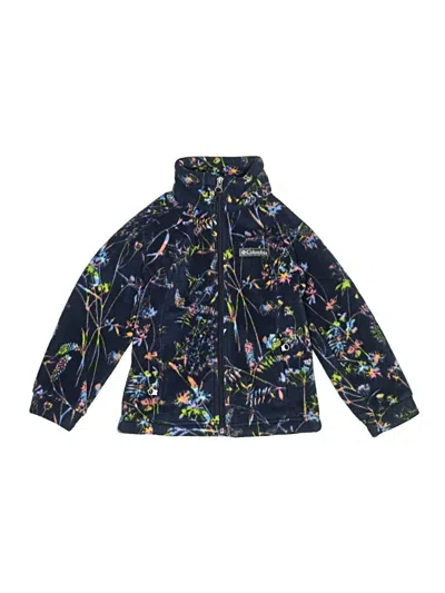 Pre-owned Columbia Kids' Fleece Jacket In Blue