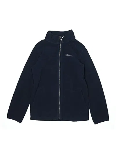 Pre-owned Columbia Kids' Fleece Jacket In Blue