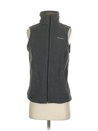 Pre-owned Columbia Fleece Jacket In Gray