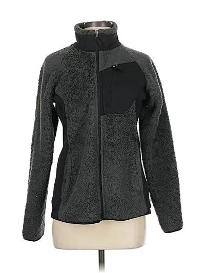 Pre-owned Columbia Fleece Jacket In Gray