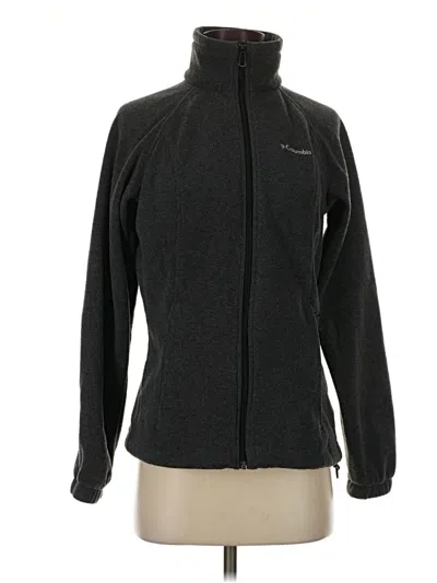 Pre-owned Columbia Fleece Jacket In Gray