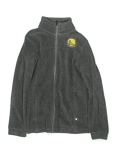 Pre-owned Columbia Kids' Fleece Jacket In Gray