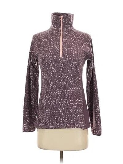 Pre-owned Columbia Fleece Jacket In Purple