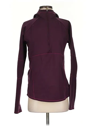 Pre-owned Columbia Fleece Jacket In Purple