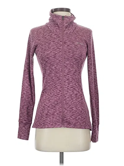 Pre-owned Columbia Fleece Jacket In Purple