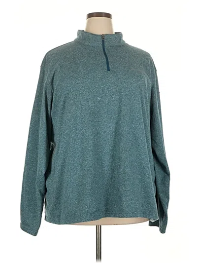 Pre-owned Columbia Fleece Jacket In Teal