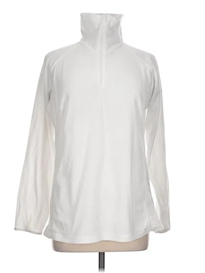 Pre-owned Columbia Fleece Jacket In White