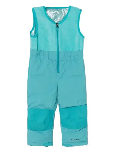 Columbia Kids' Fleece-lined Snowsuit In Blue