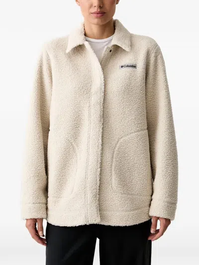 Columbia Fleece Shirt In Neutral